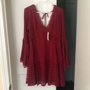 Francesca’s Marissa lace shift dress